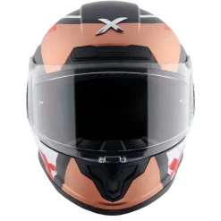 AXOR Helmets SABER X SPORTS CASCHI NERO ARANCIONE OPACO
