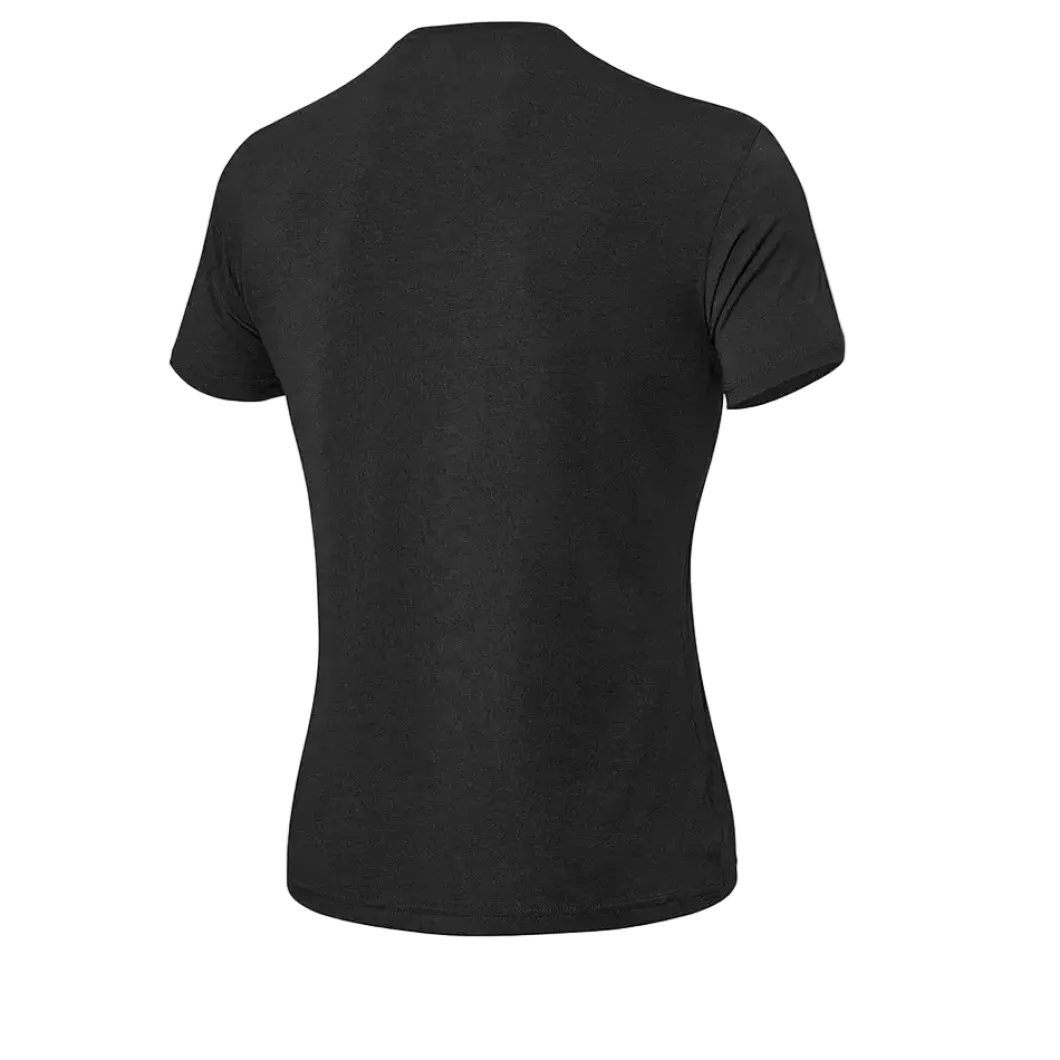 Bela Black Heartbeat ECG T-Shirt ITALY Women