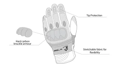 Bela Bomber Gloves Black