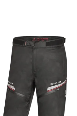 BELA - Calm Digger 30L Trousers in Black/Red Fabric