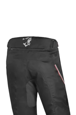 BELA - Calm Digger 30L Trousers in Black/Red Fabric