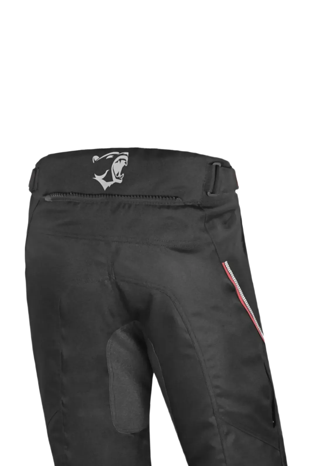 BELA - Calm Digger 30L Trousers in Black/Red Fabric