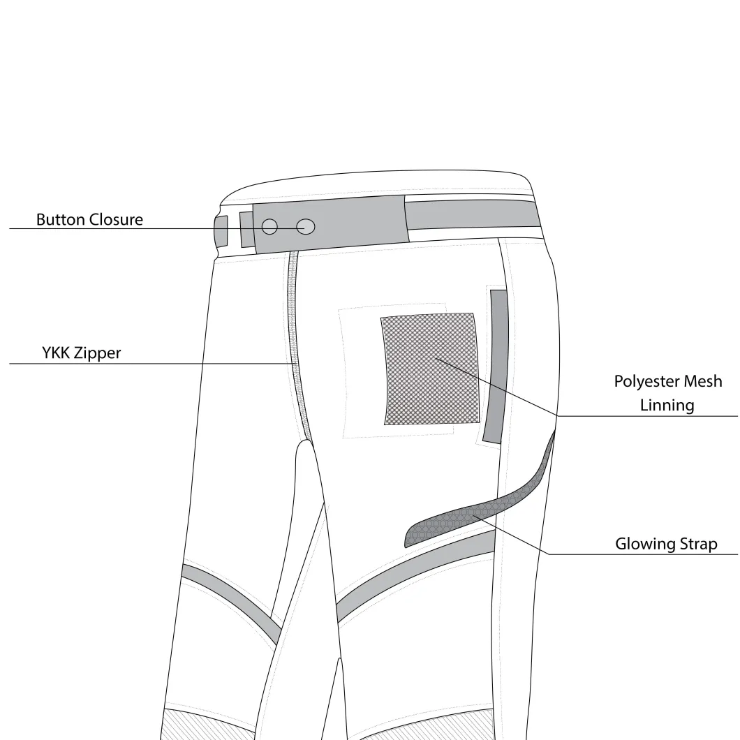 Bela Calm Digger Men's Motorcycle Pants
