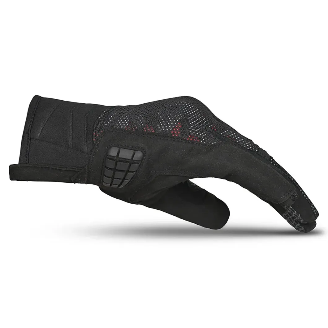 BELA Cirus Camo Summer Fabric Gloves Black/Red/Camo