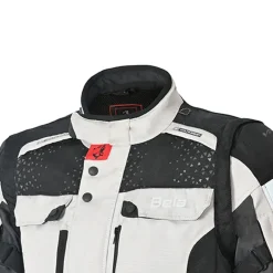 Bela Cross Road Extreme WP Three-Layer Motorcycle Jacket for Men Ice / Black / Grey (Removable Sleeves)