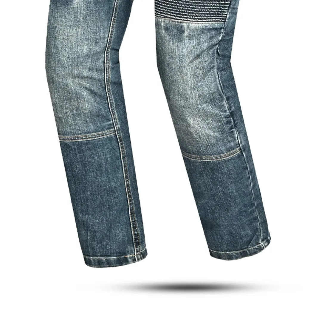 BELA - Denim Jeans Pants Urban Lady 32L Azul Khaki Tint