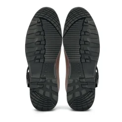 BELA JUNIOR SHORT BROWN LEATHER BOOTS