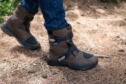 BELA JUNIOR SHORT BROWN LEATHER BOOTS