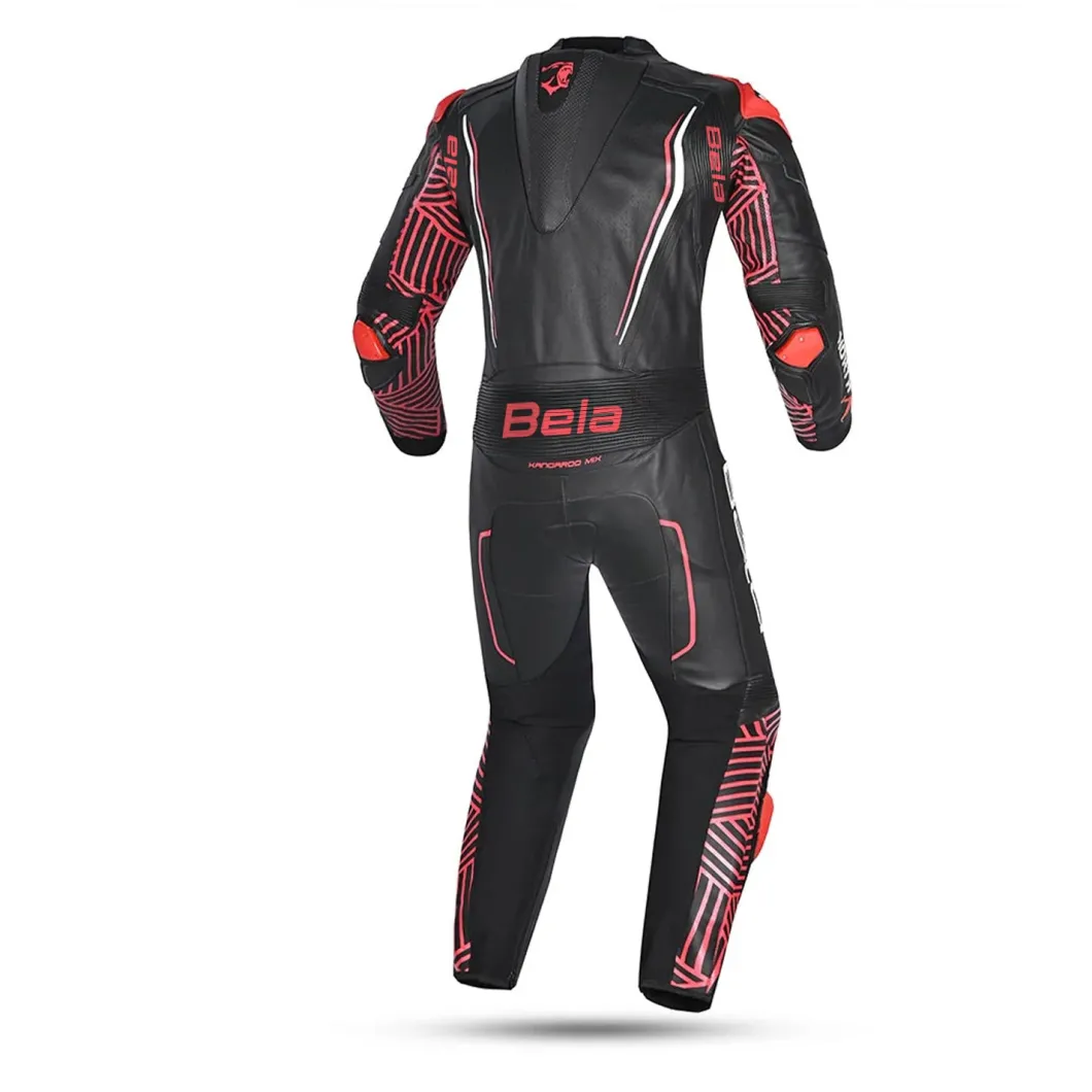 BELA NorthStar 1PC Motorcycle Racing Suits Black Red