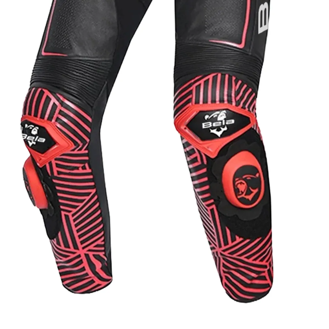 BELA NorthStar 1PC Motorcycle Racing Suits Black Red
