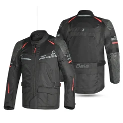 Bela Onsaker Touring 3-Layer Textile Jacket Black Red