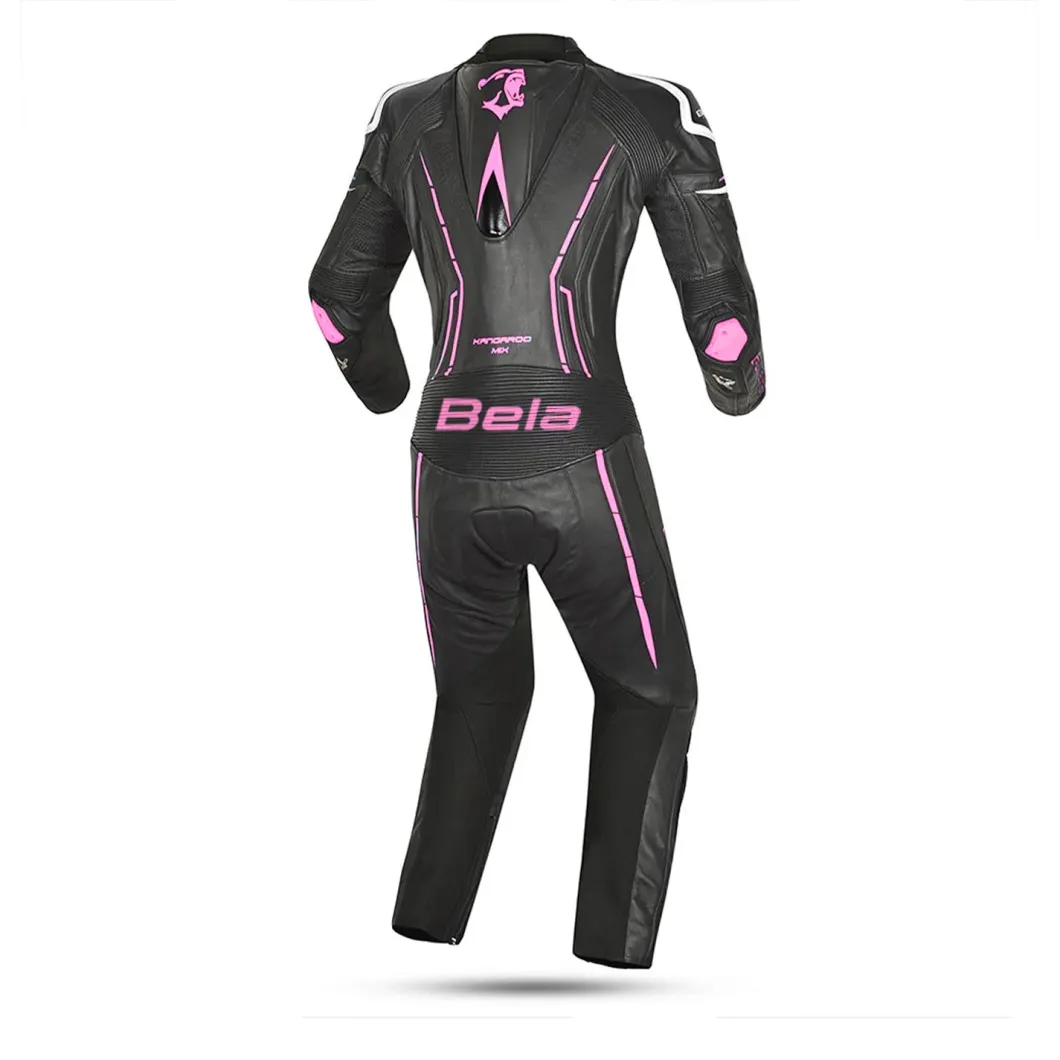 Bela Rocket Black Pink 1PC Kangaroo Skin Suits Mix Women