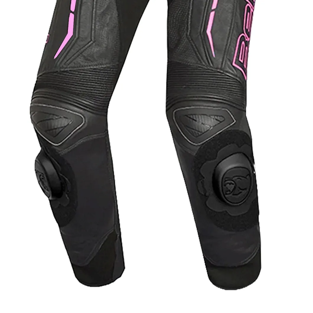 Bela Rocket Black Pink 1PC Kangaroo Skin Suits Mix Women