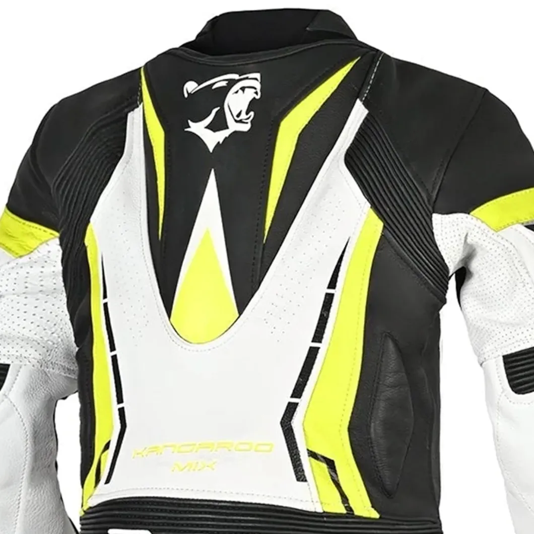 BELA ROCKET MIX KANGROO 1 PC TUTA DI MOTO BAMBINI GARILLO BIANCO