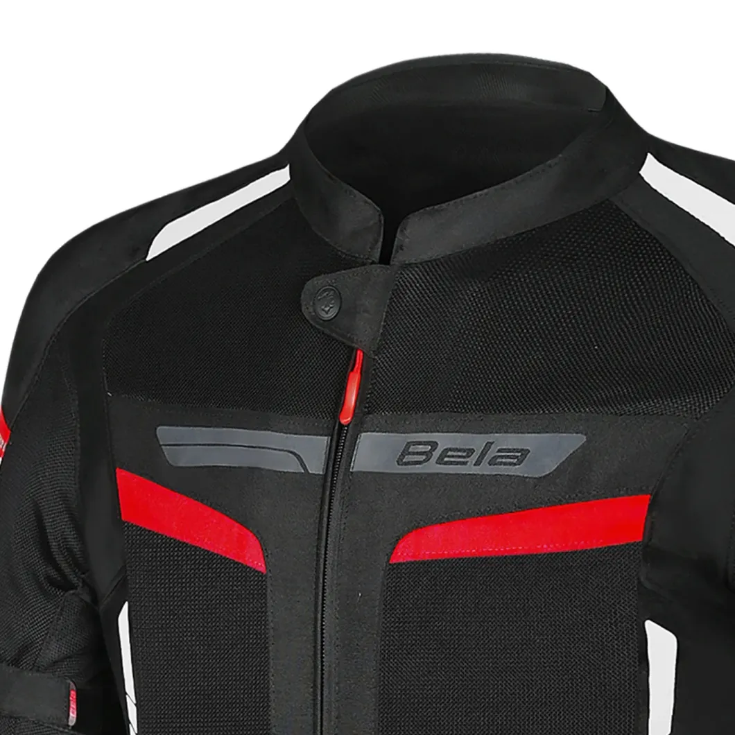 BELA SPRINTER KIDS' TEXTILE JACKET BLACK RED