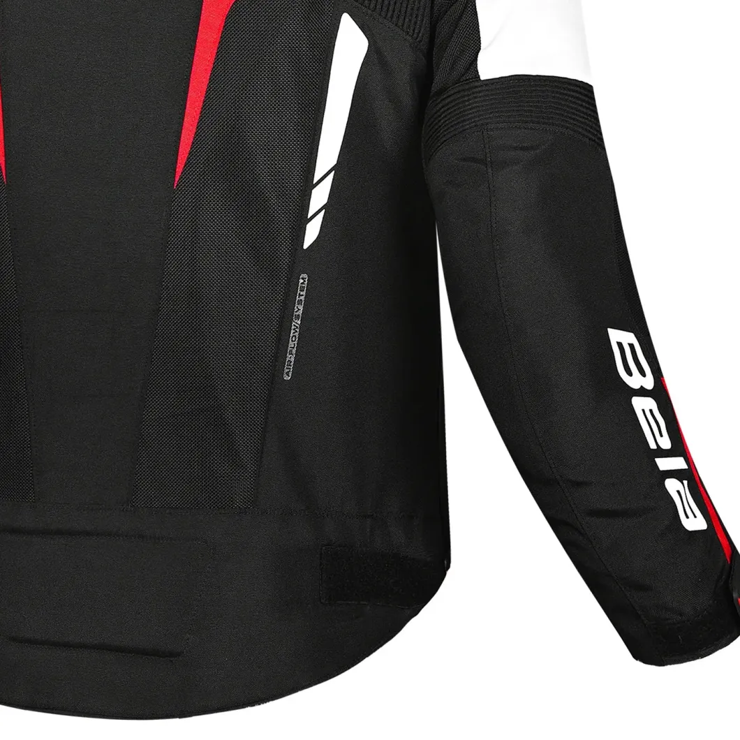 BELA SPRINTER KIDS' TEXTILE JACKET BLACK RED