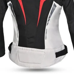 Bela Sprinter Women's Motorcycle Jacket Black/Ice/Red