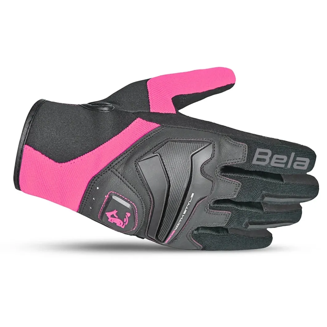 Bela - Star Lady Fabric Glove Black/Pink