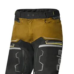 Bela Watson Touring Motorcycle Pants Black/Brown/Fluorescent Yellow/White