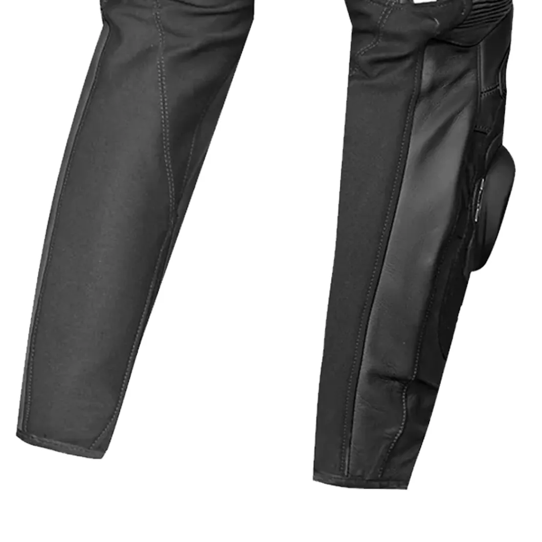 BELA X RACE PELLE PANTALONI DI MOTO UOMO ANTRA NERO BIANCO