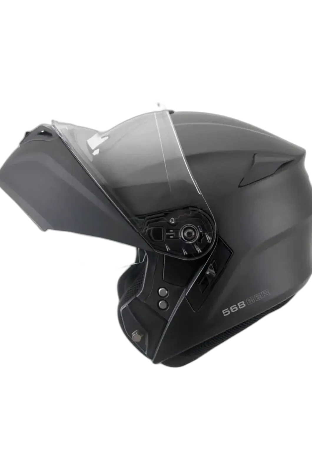 CGM - 568A BER MONO Modular Motorcycle Helmets Matt Black