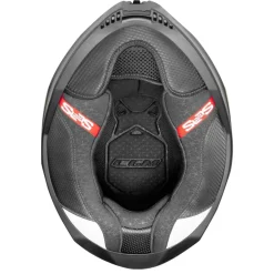 CGM SHOT VILLAIN 363G CASCHI INTEGRALE DA MOTO BIANCO NERO GIALLO FLUORO