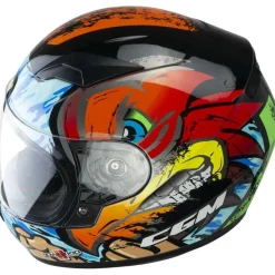 CGM - 265X LUCKY BOXER INTEGRAL CASCO Azzurro Rosso Verde