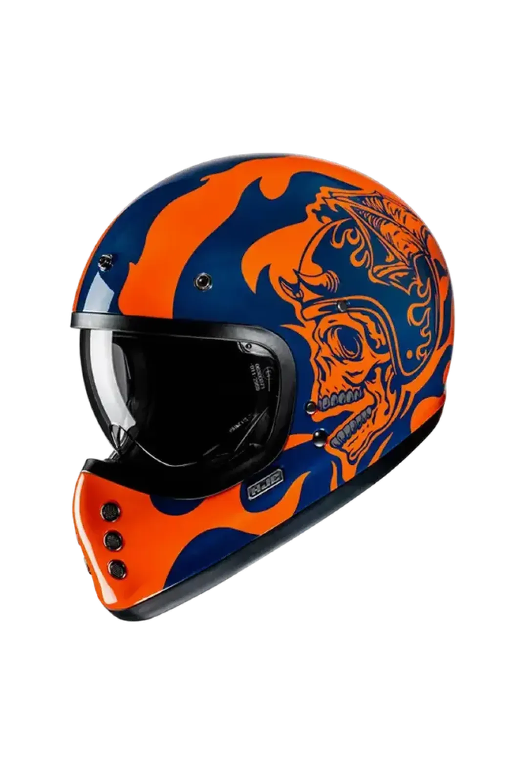 HJC V60 FLAME MC27 Vintage Style Full Face Motorcycle Helmets
