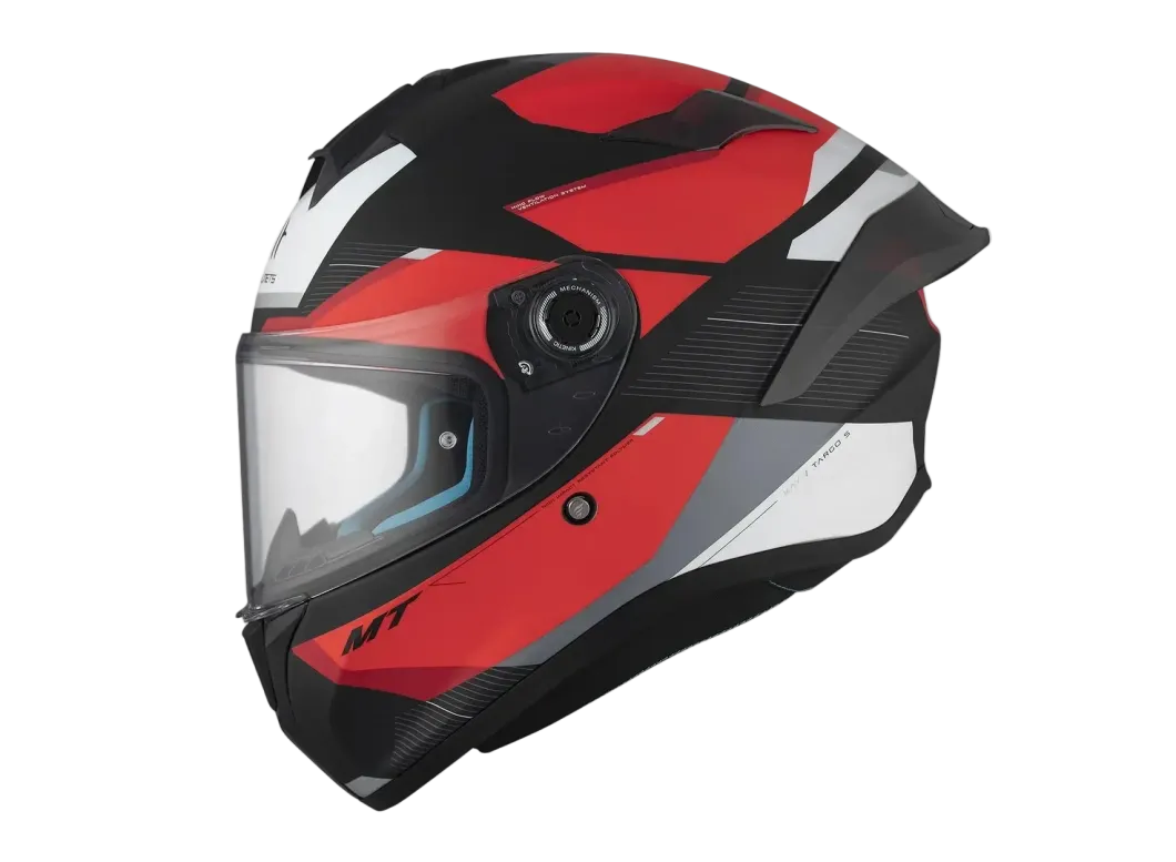 MT Targo S Kay B5 Sport Touring Motorcycle Full Face Helmets Matte Red