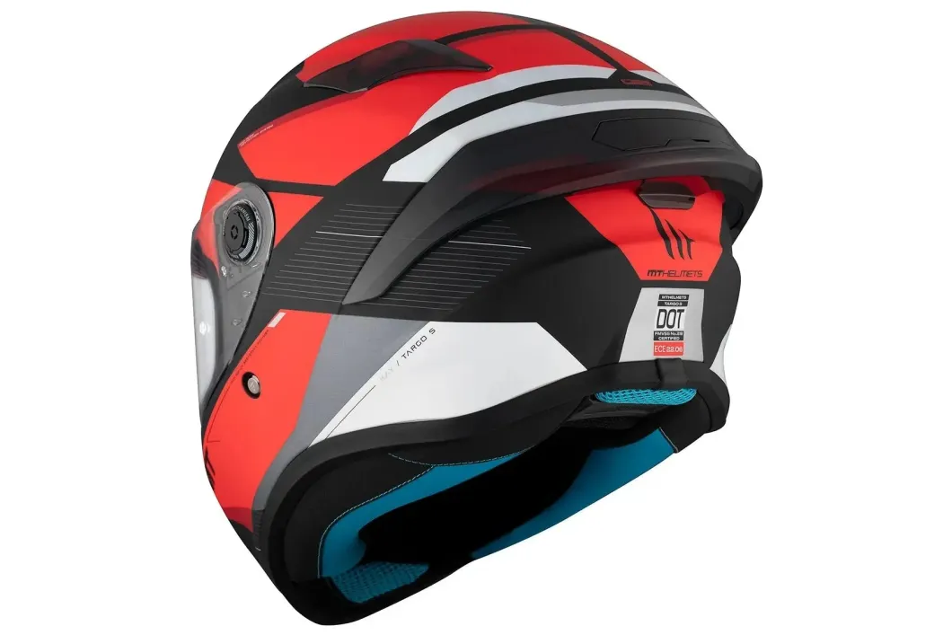 MT Targo S Kay B5 Sport Touring Motorcycle Full Face Helmets Matte Red