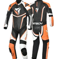 R-Tech Hawk 1 Pc Black White Naranja