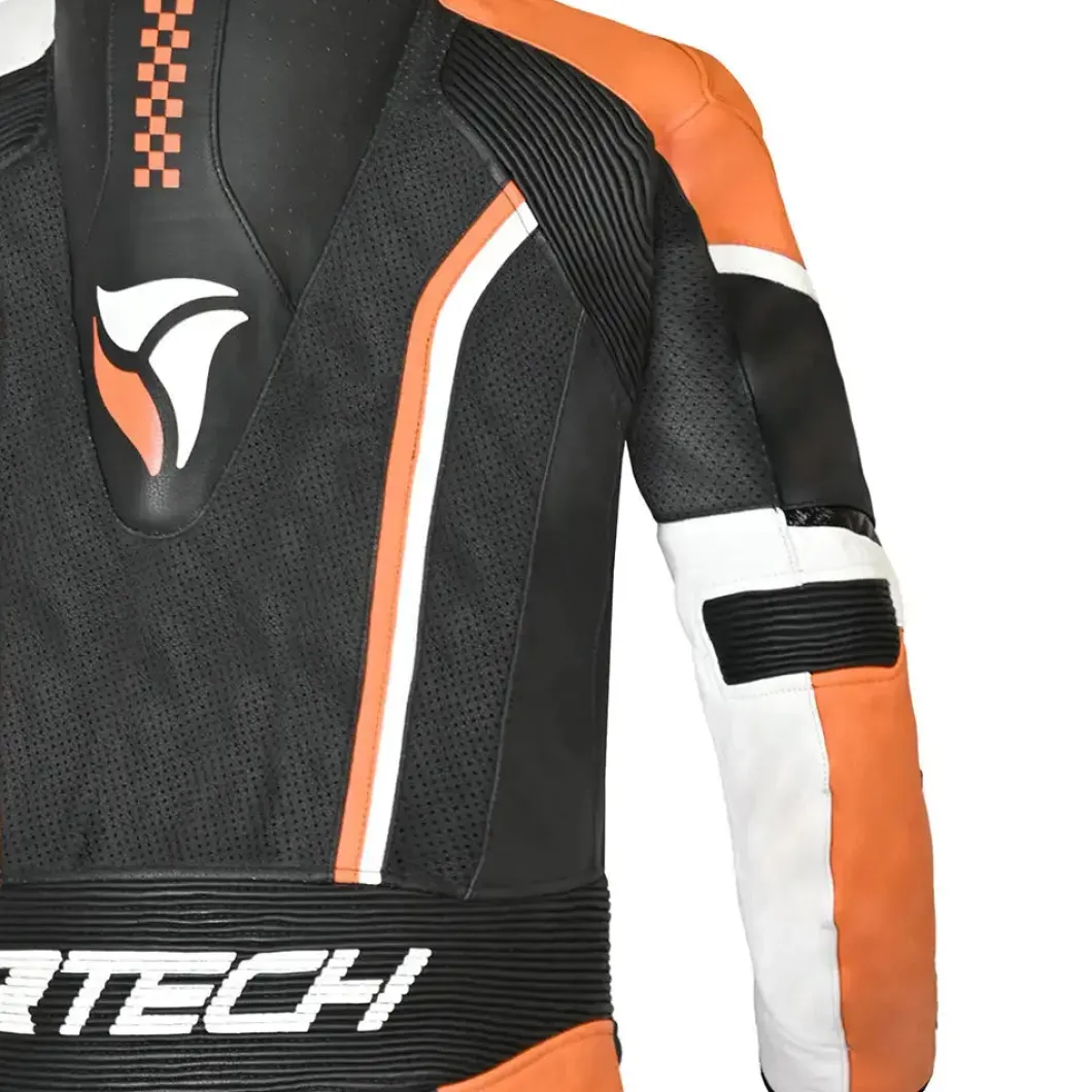R-Tech Hawk 1 Pc Black White Naranja
