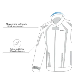 R-Tech Marshal Blue Textile Motorcycle Jackets