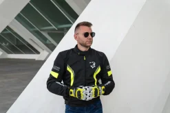 R-Tech Marshal Blue Textile Motorcycle Jackets