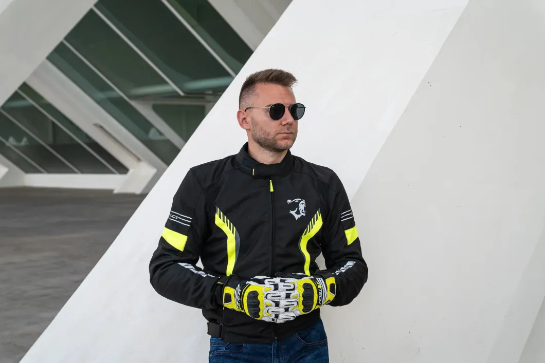 R-Tech Marshal Blue Textile Motorcycle Jackets