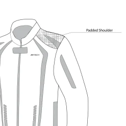 R-Tech Marshal Blue Textile Motorcycle Jackets
