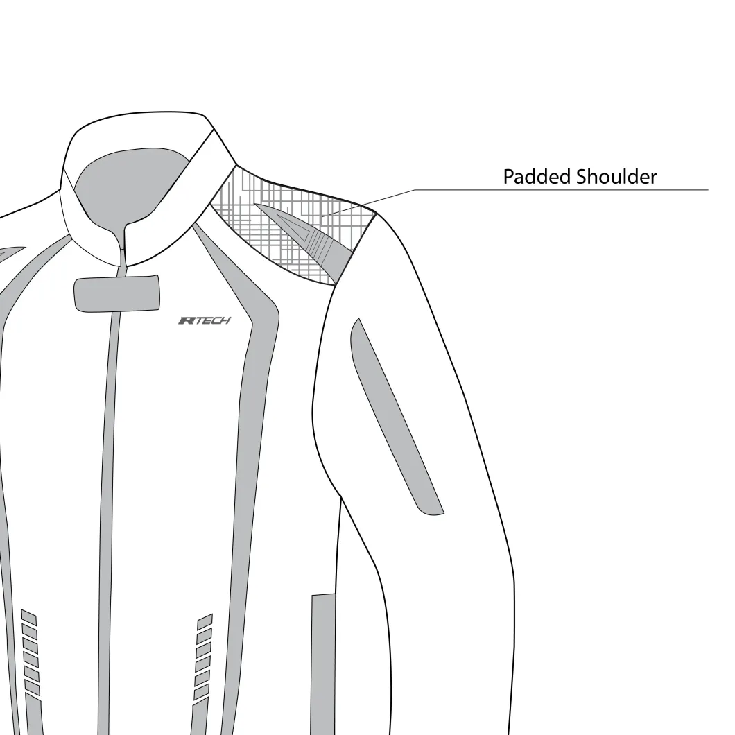 R-Tech Marshal Blue Textile Motorcycle Jackets