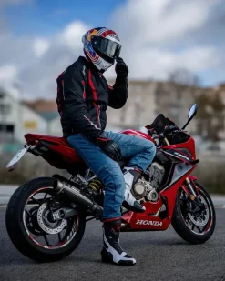 R-Tech Marshal Green Textile Motorcycle Jackets
