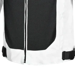 R-TECH SPIRAL MESH GIACCA DI MOTO UOMO IN TESSUTO NERO BIANCO GRIGIO ROSSO