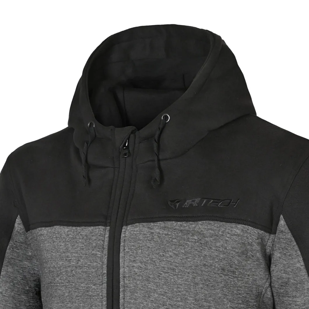 R-TECH Suspension Hooded Sweatshirt Protection Black Grey Red