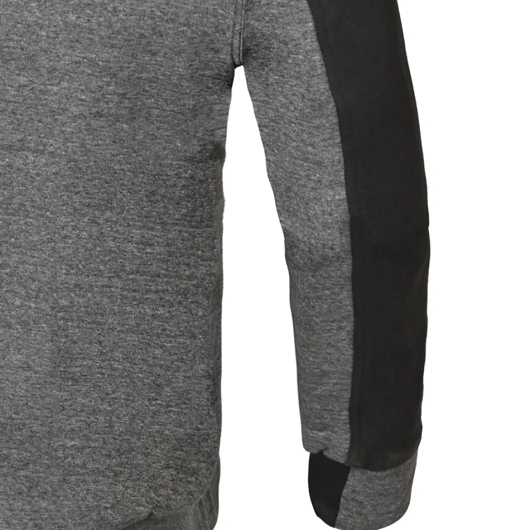 R-TECH Suspension Hooded Sweatshirt Protection Black Grey Red