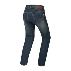 R-TECH VALENCIA JEANS DI MOTO UOMO 32L AZUL VINTAGE SPRAY