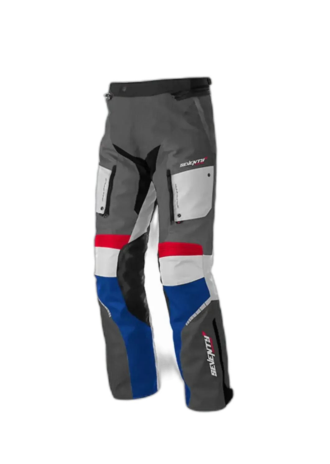 SEVENTY PANTS SD-PT3 INVIERNO TOURING UNISEX GRIS DARK/ROJO/AZUL