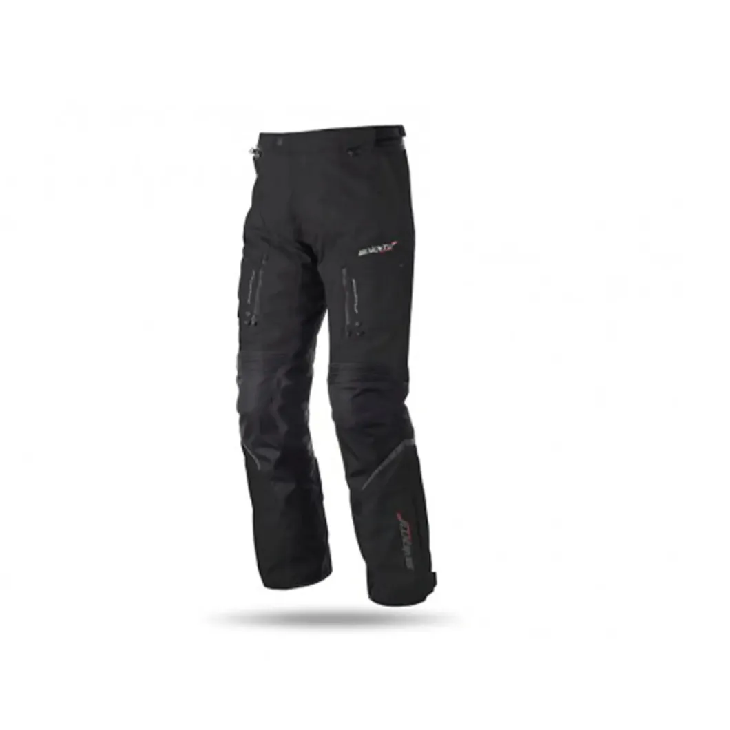 SEVENTY SD-PT1 Long Winter Trousers in Black Fabric