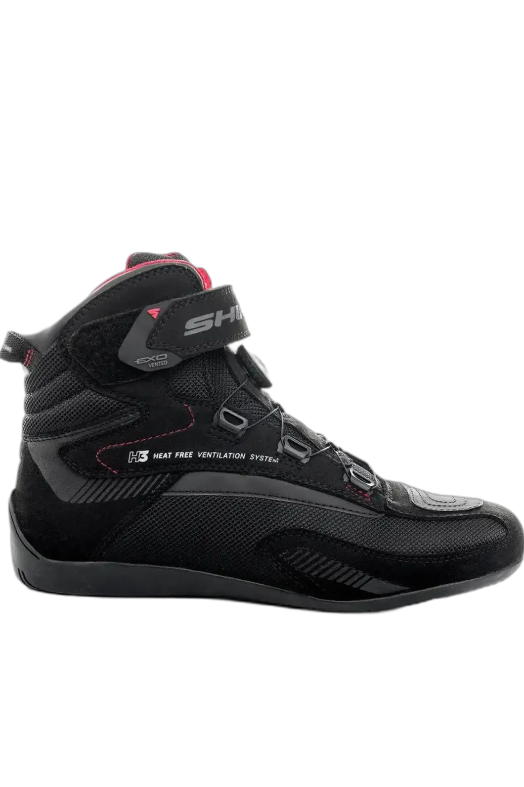 SHIMA EXO VENTED Men's Touring Motorcycle Shoes Black