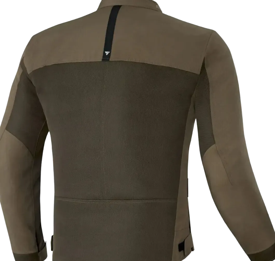 SHIMA Openair Motorcycle Jacket Brown Summer