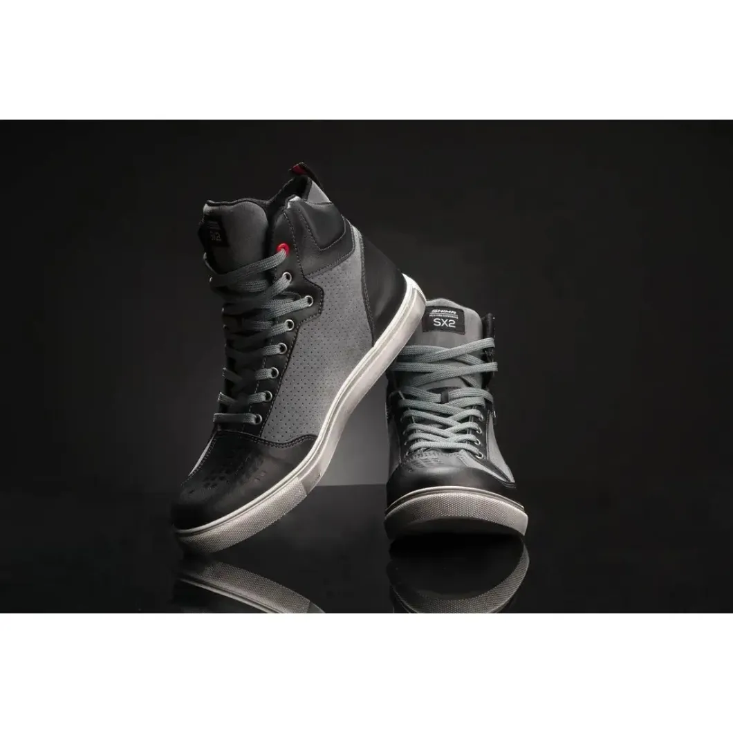 SHIMA SX-2 Women's Perforated Motorcycle Shoes Black