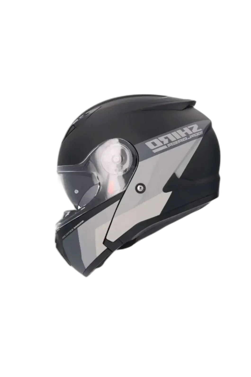 SHIRO EXPLORER MAVERICK Modular Motorcycle Helmets Matte Titanium