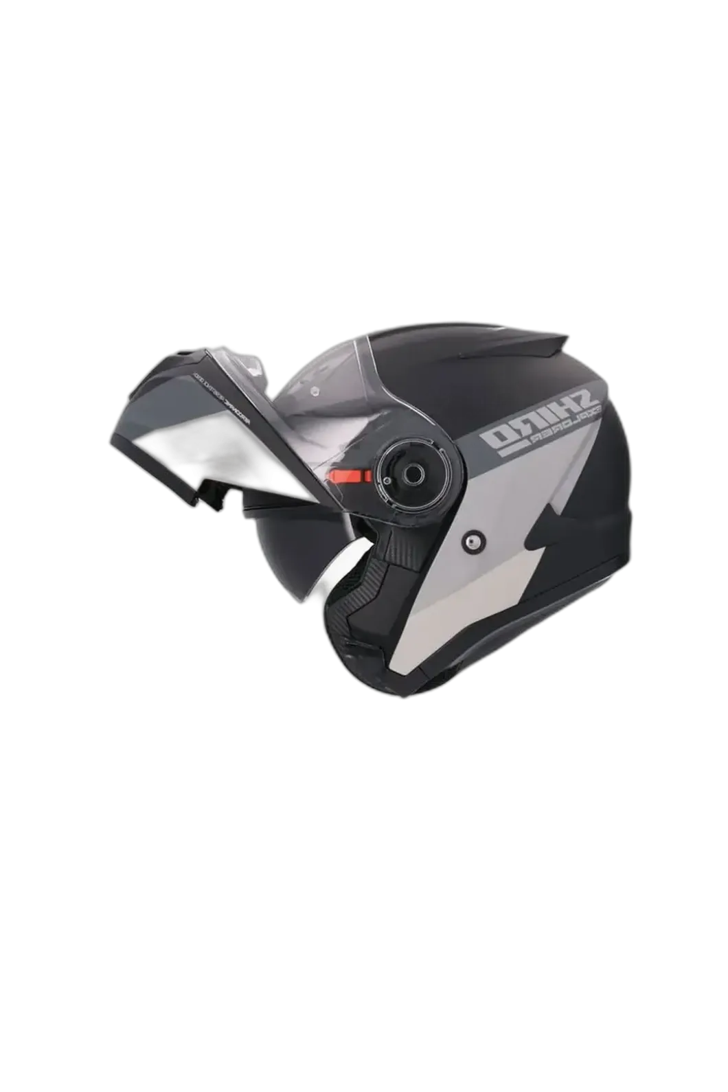 SHIRO EXPLORER MAVERICK Modular Motorcycle Helmets Matte Titanium