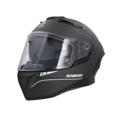 SHIRO FF939 Alpha Full Face Motorcycle Helmets Matte Black